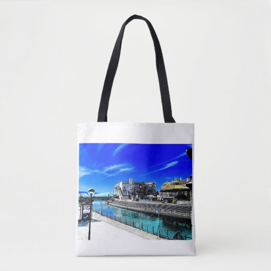 The White Phanto Tote Bag (Voorkant)