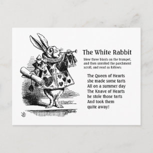 The White Rabbit CC0242 Fairy Tale Briefkaart