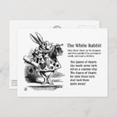 The White Rabbit CC0242 Fairy Tale Briefkaart (Voorkant / Achterkant)