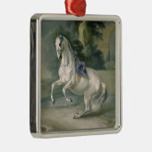 The White Stallion 'Leal' en levade, 1721 Metalen Ornament (Rechts)
