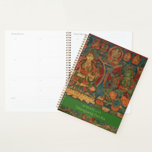 The White Tara and The Green Tara  Planner (Display)