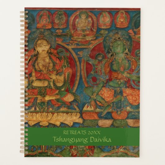 The White Tara and The Green Tara  Planner (Voorkant)