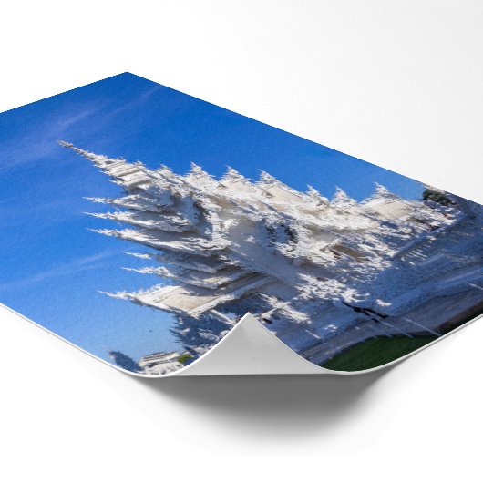 The white temple poster (Hoek)