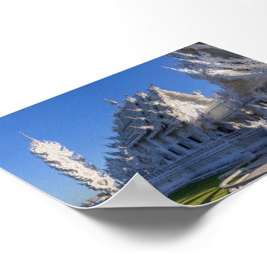 The white temple poster (Hoek)