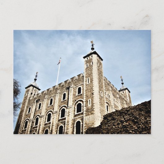 The White Tower - Tower of London Briefkaart (Voorkant)
