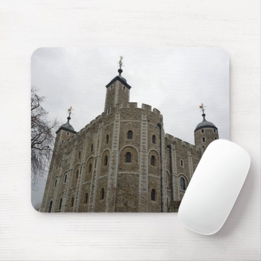 The White Tower - Tower of London Mousepad Muismat (Met muis)