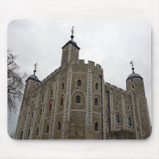 The White Tower - Tower of London Mousepad Muismat (Voorkant)