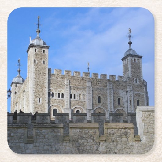 The White Tower - Tower of London - Onderzetter (Voorkant)