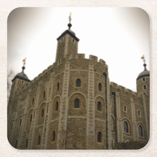 The White Tower - Tower of London - Onderzetter (Voorkant)