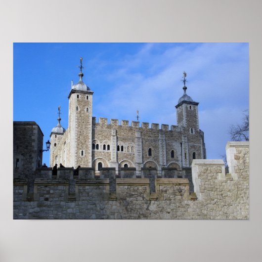 The White Tower - Tower of London Poster (Voorkant)
