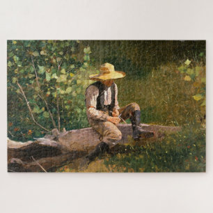 The Whittling Boy (door Winslow Homer) Legpuzzel