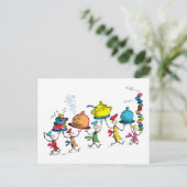 The Whos Carrying the Christmas Feast Briefkaart (Staand voorkant)