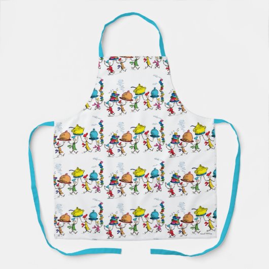 The Whos Carrying the Christmas Feast Schort (Voorkant)