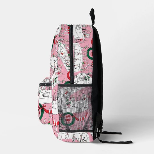 The Whos' Merry Christmas Feast Bedrukte Rugzak (Rechts)