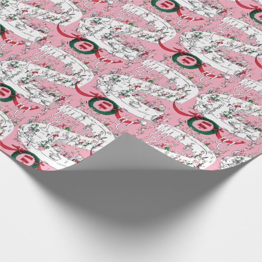 The Whos' Merry Christmas Feast Cadeaupapier (Hoek)