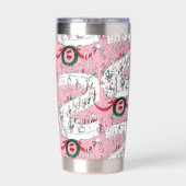 The Whos' Merry Christmas Feast Geïsoleerde Drinkbeker (Achterkant)