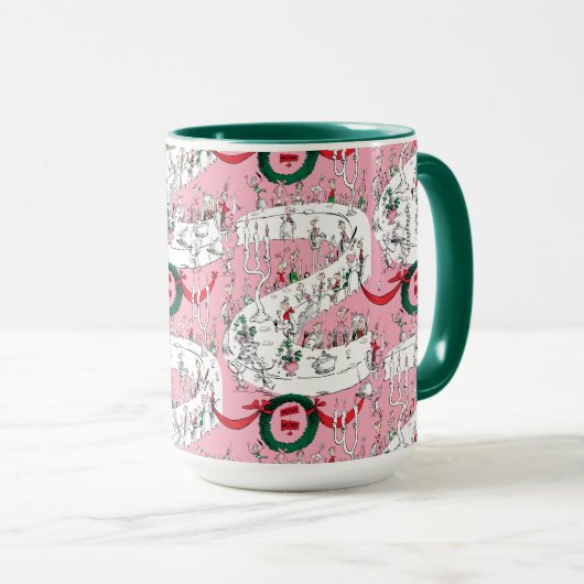 The Whos' Merry Christmas Feast Mok (Voorkant rechts)