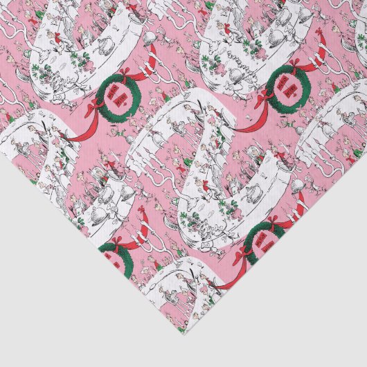 The Whos' Merry Christmas Feast Tissuepapier (Detail)