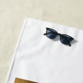 The Wicked Flee Spreuken 28:1 KJV Strandlaken (In situ)