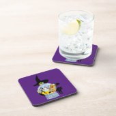 The Wicked Witch Crystal Ball Halloween Bier Onderzetter (Rechterzijde)