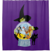 The Wicked Witch Crystal Ball Halloween Douchegordijn (Voorkant)