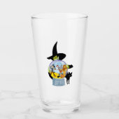 The Wicked Witch Crystal Ball Halloween Glas (Voorkant)