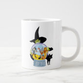 The Wicked Witch Crystal Ball Halloween Grote Koffiekop (Rechts)