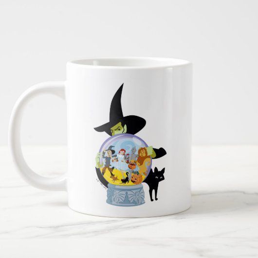 The Wicked Witch Crystal Ball Halloween Grote Koffiekop (Links)