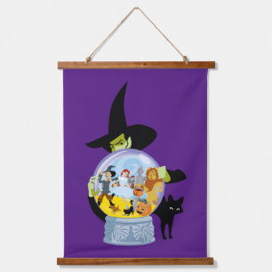 The Wicked Witch Crystal Ball Halloween Hangend Wandkleed