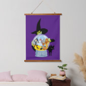 The Wicked Witch Crystal Ball Halloween Hangend Wandkleed (Slaapkamer)