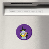 The Wicked Witch Crystal Ball Halloween Magneet (Insitu (Vaatwasser))
