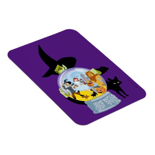 The Wicked Witch Crystal Ball Halloween Magneet (Rechterzijde)