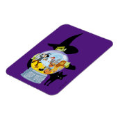 The Wicked Witch Crystal Ball Halloween Magneet (Linkerzijde)