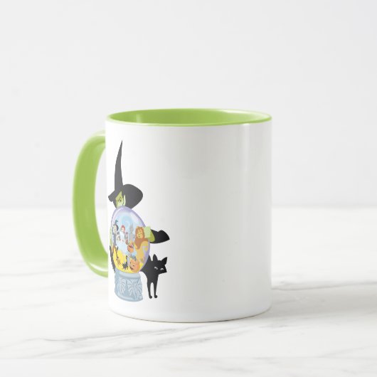 The Wicked Witch Crystal Ball Halloween Mok (Voorkant links)