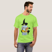 The Wicked Witch Crystal Ball Halloween T-shirt (Voorkant volledig)