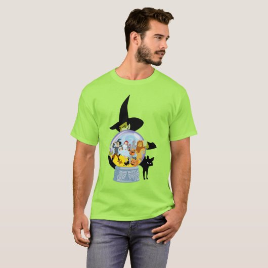The Wicked Witch Crystal Ball Halloween T-shirt (Voorkant volledig)