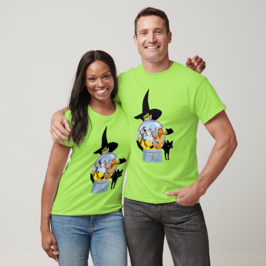 The Wicked Witch Crystal Ball Halloween T-shirt (Unisex)