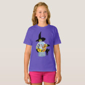 The Wicked Witch Crystal Ball Halloween T-shirt (Voorkant volledig)