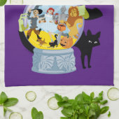 The Wicked Witch Crystal Ball Halloween Theedoek (Gevouwen)