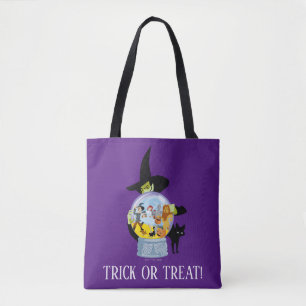 The Wicked Witch Crystal Ball Halloween Tote Bag