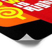 The Wife Is Right Funny Husband Sarcastic Saying H Poster (Hoek)