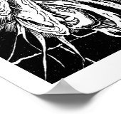 The Wight beroemd gemaakt door Tracy Lesch Poster (Hoek)