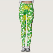 THE WILD BOAR EATS APPLES BY MASANSER LEGGINGS (Voorkant)