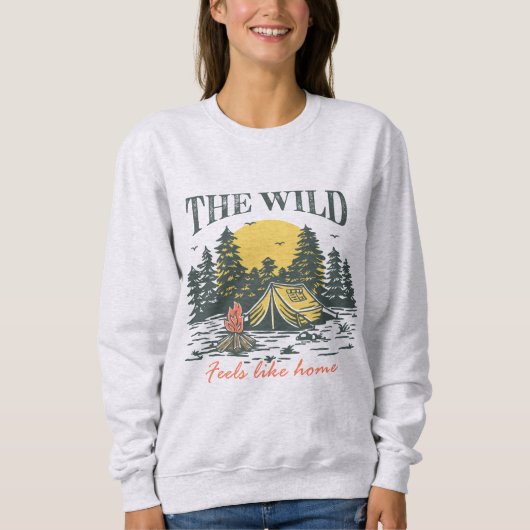 The Wild Feels Like Home Trui (Voorkant)
