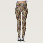 The Wild Lush - Gotisch Victoriaans Leggings (Voorkant)