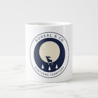 The Wild North Rendier Berg Badge | BOREAL Grote Koffiekop
