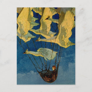 "The Wild Swans" van Harry Rountree Briefkaart