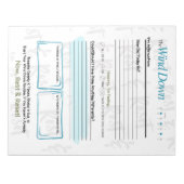 The WIND DOWN – 5-Minute Evening Journal Notepad Notitieblok (Voorkant)