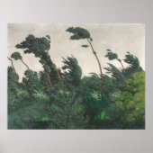 The Wind - Félix Vallotton, Swiss Fine Art Poster (Voorkant)