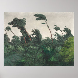 The Wind - Félix Vallotton, Swiss Fine Art Poster